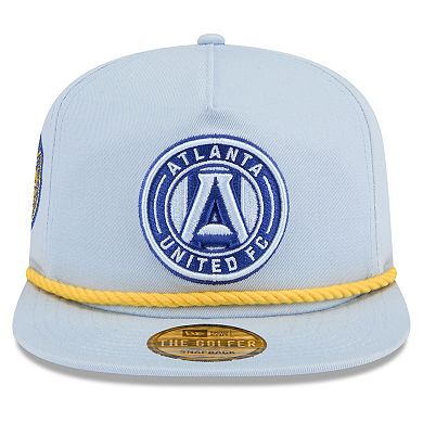 Men's New Era Light Blue Atlanta United FC 2024 Jersey Hook Golfer Adjustable Hat