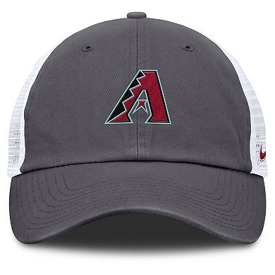 Men's Nike Gray Arizona Diamondbacks Adjustable Trucker Hat
