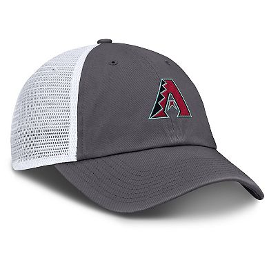 Men's Nike Gray Arizona Diamondbacks Adjustable Trucker Hat