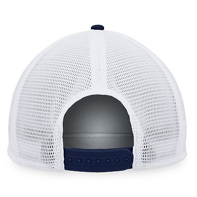 Men's Majestic Navy/White St. Louis Cardinals Foam Trucker Snapback Hat