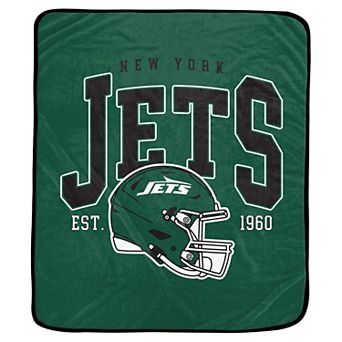 Pegasus New York Jets Vintage Arch Ultra Soft 50" x 60" Blanket