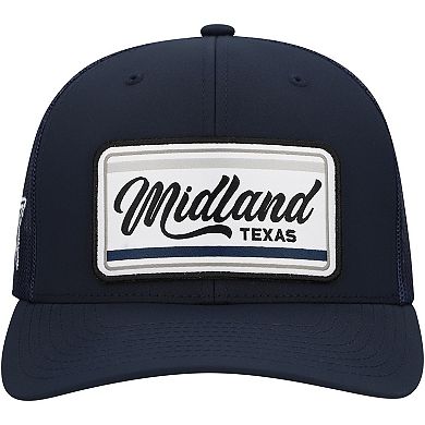 Men's HOOey Navy Dallas Cowboys Midland Rig Trucker Adjustable Hat