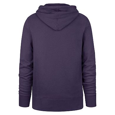Men's '47 Purple Los Angeles Lakers Big & Tall Good Call Headline Pullover Hoodie