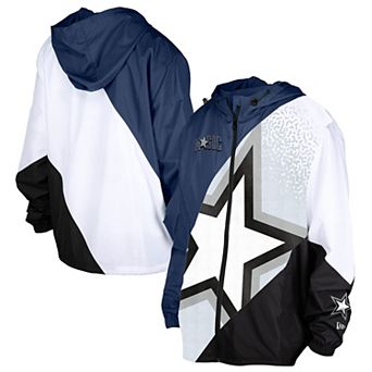 Men's New Era Navy Orlando Magic 2024/25 City Edition Full-Zip Windbreaker Jacket