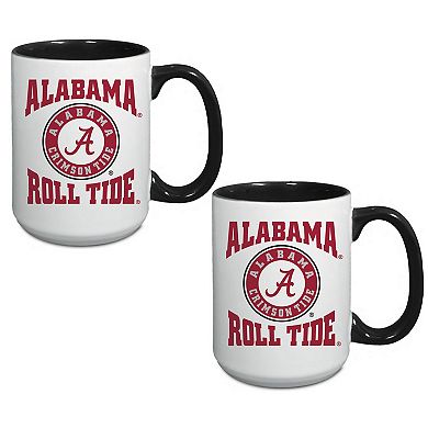 Alabama Crimson Tide 15oz. Combo 2-Pack Mug Set