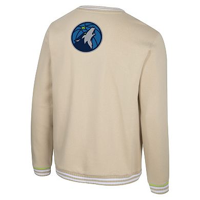 Unisex Stadium Essentials Natural Minnesota Timberwolves Halftime Pullover Sweatshirt