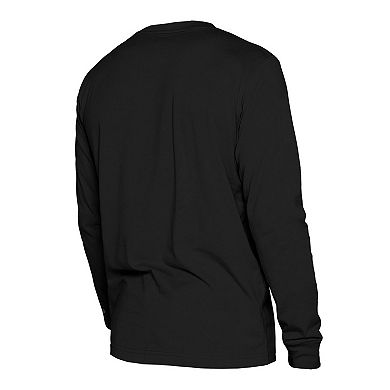 Men's New Era Black Toronto Raptors 2024/25 City Edition Long Sleeve T-Shirt