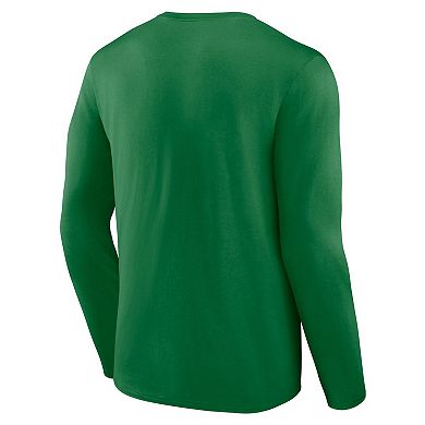 Men's Fanatics Green Oregon Ducks Fundamentals Winning Team Long Sleeve T-Shirt