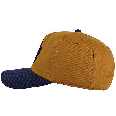 Men's American Needle Tan/Blue Toronto Maple Leafs Burnett Adjustable Hat