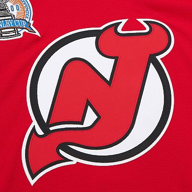 Men's Mitchell & Ness Scott Niedermayer Red New Jersey Devils Big & Tall 1999/00 Blue Line 2.0 Jersey