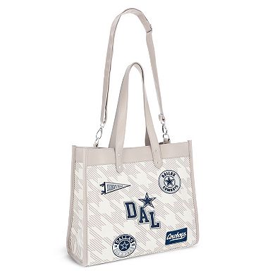 WEAR by Erin Andrews Dallas Cowboys Patch Printed Tote Bag