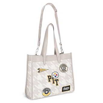 WEAR by Erin Andrews Pittsburgh Steelers Patch Printed Tote Bag