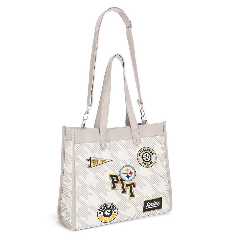 WEAR by Erin Andrews Pittsburgh Steelers Patch Printed Tote Bag, Team