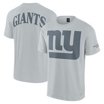 Unisex Fanatics Gray New York Giants Elements Iconic T-Shirt