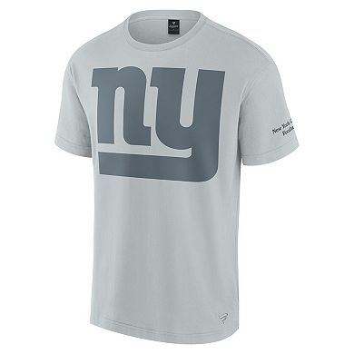Unisex Fanatics Gray New York Giants Elements Iconic T-Shirt
