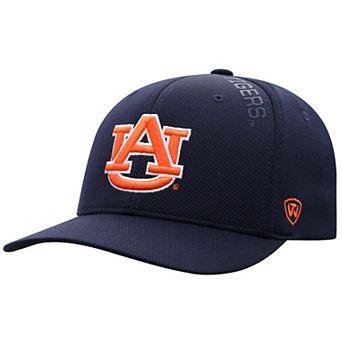 Men's Top of the World Navy Auburn Tigers Reflex 2.0 Flex Fit Hat