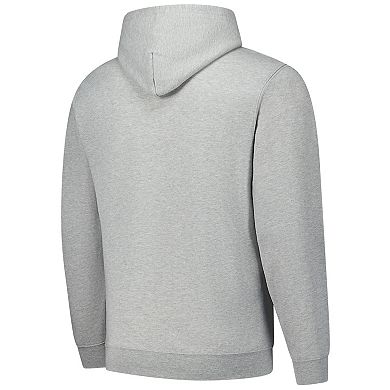 Men's Starter Heather Gray Green Bay Packers Pullover Hoodie