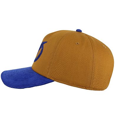 Men's American Needle Tan/Blue Tampa Bay Lightning Burnett Adjustable Hat