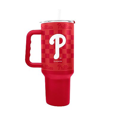 Philadelphia Phillies 40oz Checkered Stainless Steel Tumbler