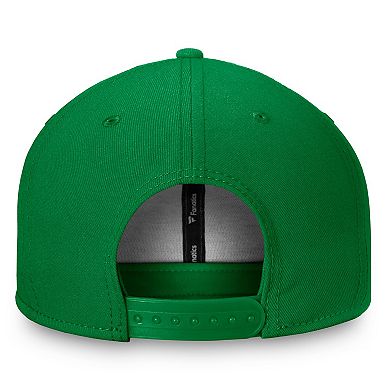 Men's Fanatics Kelly Green Dallas Stars Core Primary Logo Snapback Hat