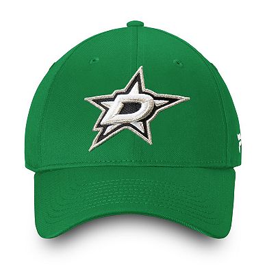 Men's Fanatics Kelly Green Dallas Stars Core Adjustable Hat