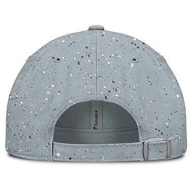 Women's Fanatics Gray New York Rangers Heritage Snow Day Speckle Adjustable Hat