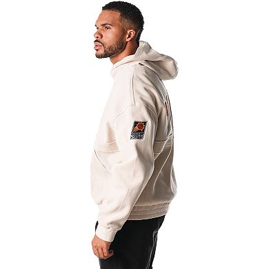 Unisex The Wild Collective Cream Phoenix Suns Corduroy Tri-Blend Pullover Hoodie