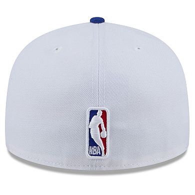 Men's New Era White Philadelphia 76ers 2024/25 City Edition 59FIFTY Fitted Hat