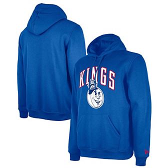 Men's New Era Blue Sacramento Kings 2024/25 City Edition Pullover Hoodie