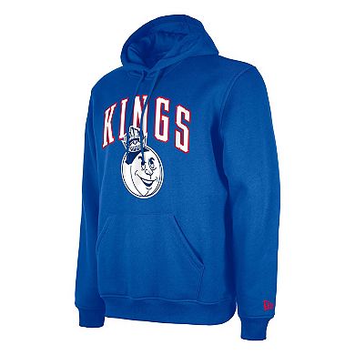 Men's New Era Blue Sacramento Kings 2024/25 City Edition Pullover Hoodie