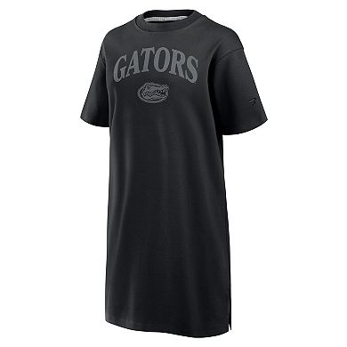 Women's Fanatics Black Florida Gators Elements Go Tri-Blend T-Shirt Dress