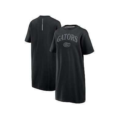 Women's Fanatics Black Florida Gators Elements Go Tri-Blend T-Shirt Dress