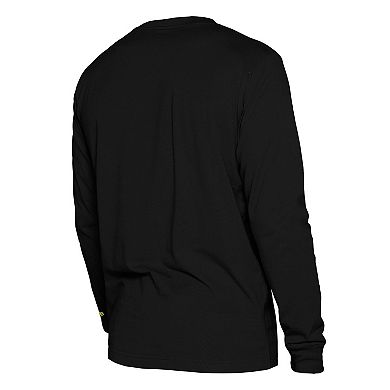 Men's New Era Black Indiana Pacers 2024/25 City Edition Long Sleeve T-Shirt