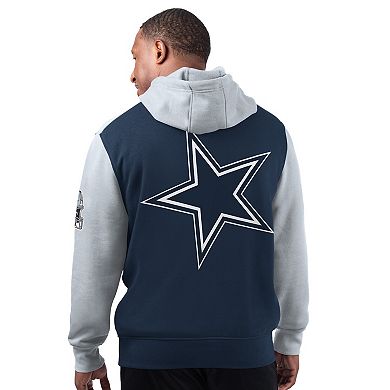 Men's G-III Sports by Carl Banks Navy Dallas Cowboys Extreme Pullover Hoodie