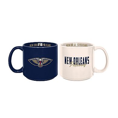 New Orleans Pelicans 2-Pack 15oz. Stackable Mug Set