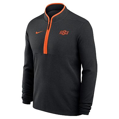 Men's Nike Black Oklahoma State Cowboys Victory Performance Quarter-Zip Top
