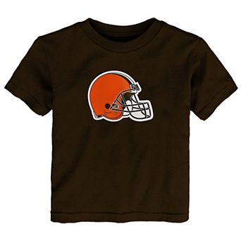 Toddler Brown Cleveland Browns Primary Logo T-Shirt