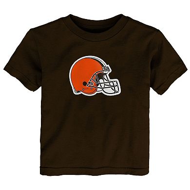 Toddler Brown Cleveland Browns Primary Logo T-Shirt