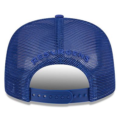 Men's New Era White Atlanta United FC 2024 Jersey Hook A-Frame Trucker 9FIFTY Snapback Hat