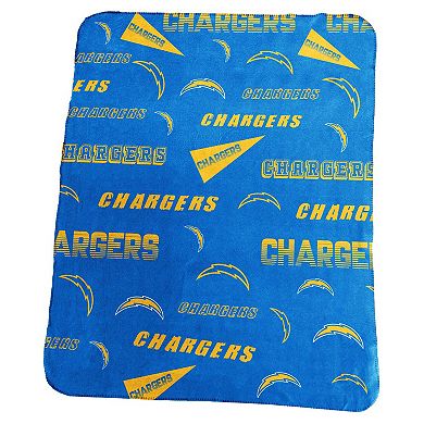 "Los Angeles Chargers 50"" x 60"" Classic Fleece Blanket"