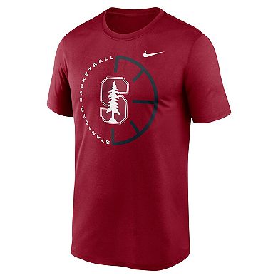 Men's Nike Cardinal Stanford Cardinal Legend Basketball Icon Performance T-Shirt
