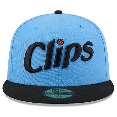 Men's New Era Light Blue LA Clippers 2024/25 City Edition 59FIFTY Fitted Hat