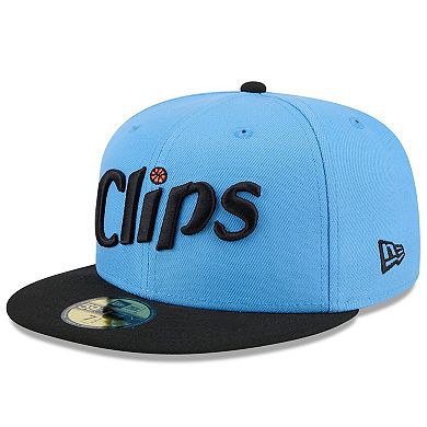 Men's New Era Light Blue LA Clippers 2024/25 City Edition 59FIFTY Fitted Hat