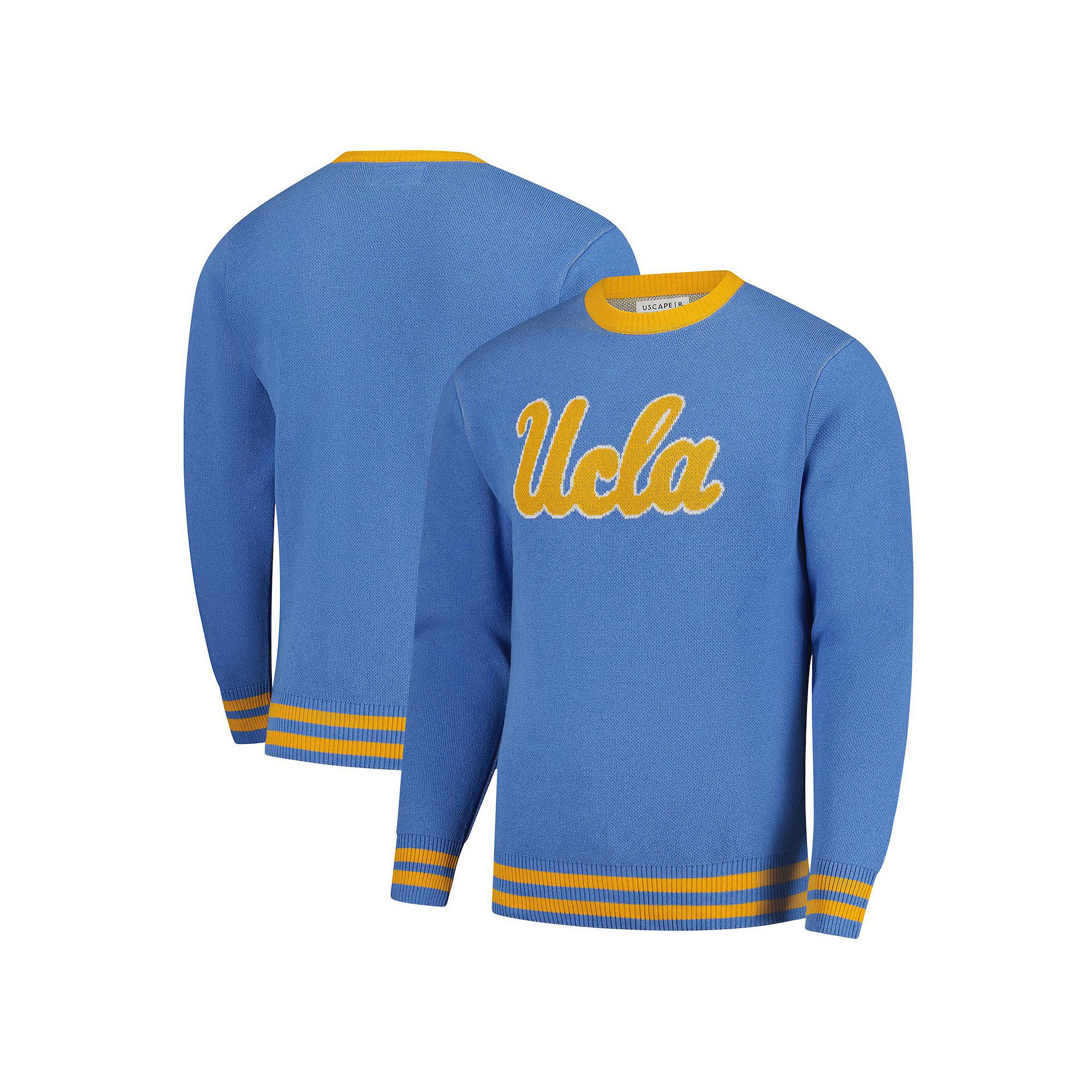 Unisex Uscape Apparel Blue UCLA Bruins Renew Knit Vintage Pullover Sweater,