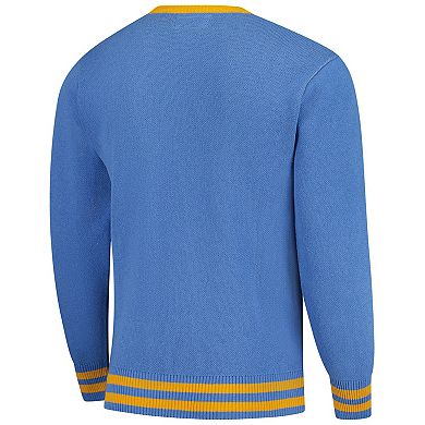 Unisex Uscape Apparel Blue UCLA Bruins Renew Knit Vintage Pullover Sweater