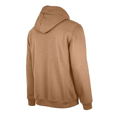 Men's New Era Tan Chicago Bulls 2024/25 City Edition Pullover Hoodie