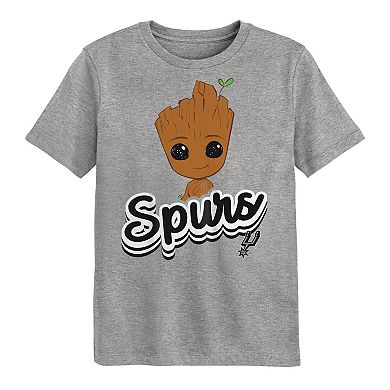 Preschool San Antonio Spurs Two-Piece Guardians Of The Galaxy T-Shirt Set