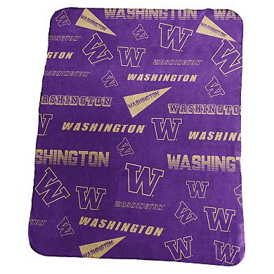 "Washington Huskies 50"" x 60"" Classic Fleece Blanket"