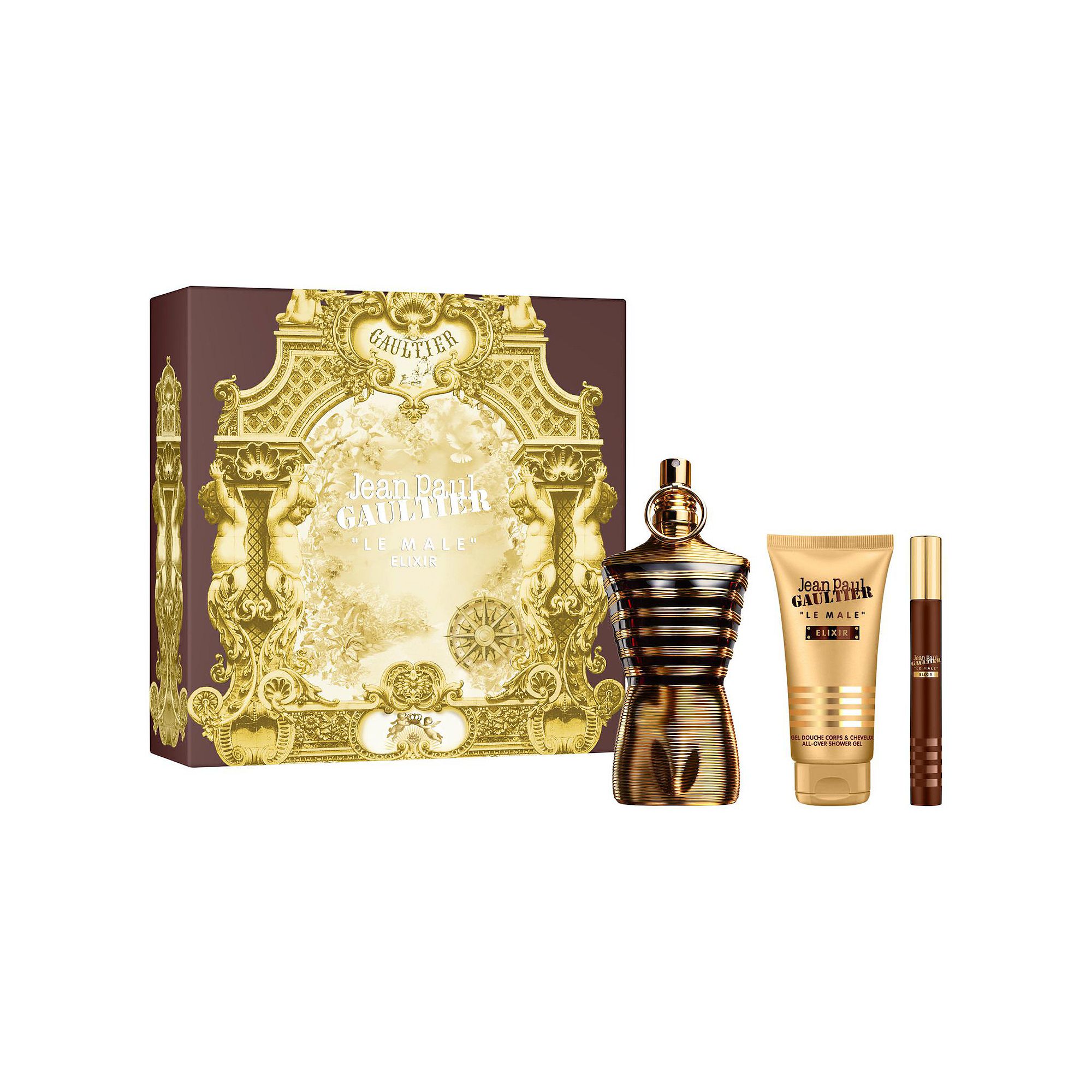 Jean Paul Gaultier Le Male Elixir Mens Gift Set