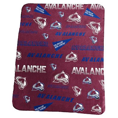 "Colorado Avalanche 50"" x 60"" Classic Fleece Blanket"